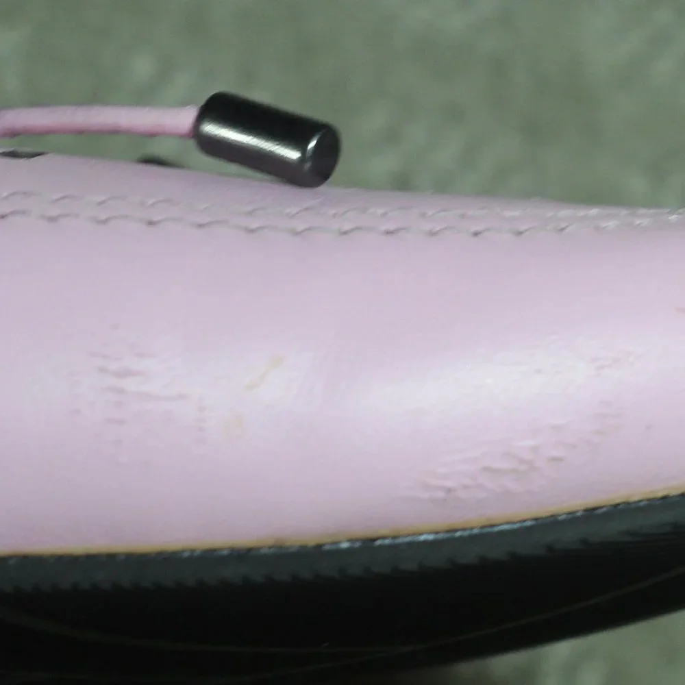 Array Size 8 Pink Square Toe Flats